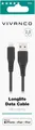 LongLife USB auf Lightning Verbindung, 2,5m, schwarz (61684)