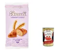 12x Bauli Cornetti Classici Weiche Croissants brioche kuchen (6x40g) 240g + Italian Gourmet polpa 400g