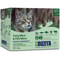 Bozita Fisch & Fleisch Häppchen in Gelee Multibox | 12x 85g