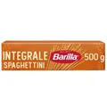 Barilla Pasta Integrale Spaghetti n.5 Vollkorn-Hartweizen mit natürlichen Ballaststoffen, 500 g
