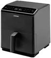 Cosori CAF-P583S-KEUR Heißluft-Fritteuse 6.4 l 1700 W Antihaftbeschichtung, mit Display, Überhitzungsschutz, App steuerbar Schwarz
