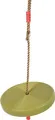 Tellerschaukel, grün, Kunststoff, Schaukelsitz rund, bis 100 kg