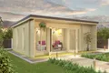 Gartenhaus Blockhaus Holzhaus JAPAN 44 mm 628x410 cm 3 Räume ISO-Glas Lasita