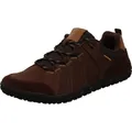 camel active Herren Sneaker, Barfußschuh in Braun aus Echtleder, flexibel mit Wechselfußbett. braun Gr. 45