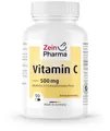 ZeinPharma Vitamin C 500 mg Kapseln für das Immunsystem, 90 St. Kapseln