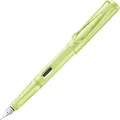 LAMY Füller Safari FRÜHLINGSGRÜN Füllfederhalter Füllhalter Edelstahl Feder M