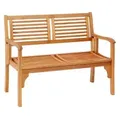 Dehner Klappbank Douglas, 2-Sitzer, Hellbraun