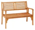 Klappbank Bank Douglas 2-Sitzer Akazienholz 119 x 62 x 90 cm, Dehner