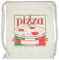 Urban Backwoods Turnbeutel Pizza Box III Turnbeutel Italia Pizzabäcker Pizzeria Maker Fun Italien (1-tlg), Trattoria Symbol Zeichen Sign