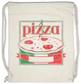 Pizza Box III Turnbeutel Maker Italia Fun Symbol Sign Logo Fire Pizzeria