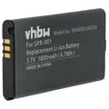 vhbw Akku kompatibel mit Nintendo 3DS LL, 3DS XL, DS XL 2015, New 3DS XL Ersatz für Nintendo SPR-001, SPR-003, SPR-A-BPAA-CO Spielekonsole (1800mAh, 3,7V, Li-Ion)