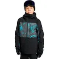 Quiksilver Side Hit Printed Jacke Schwarz 8 Years Mann Schwarz 8 Years - Schwarz