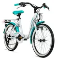 20 Zoll Kinderfahrrad Bergsteiger Atlantis STVO Shimano Citybike Mädchen Fahrrad