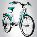 (B-WARE) 20 Zoll Kinderfahrrad Bergsteiger Atlantis STVO Citybike Mädchen