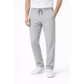 ROSS CAMP Jogginghose Sporthose Herren (1-tlg) Baumwolle grau L