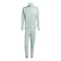 adidas Herren SPORTSWEAR BASIC 3 STRIPES TRICOT TRACKSUIT, Wonder Sage, M