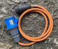 Brennenstuhl Camping Adapterkabel Adapter-Leitung IP44 1,5m orange H07RN-F 3G2,5