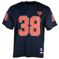 Superman T-Shirt Smallville 38 Football Jersey blau L