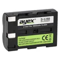 ayex D-Li50 Akku Kompatibel mit Pentax K110D K100D K-10D K-20D Konica Minolta A1 A2 5D 7D UVM. Leistungsstark zuverlässig NP-400 Replace