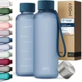 Trinkflasche 650ml BPA FREI Auslaufsicher & Spülmaschinenfest  Wasserflasche ...