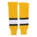 Sherwood Kinder Stutzen Sher-Wood NHL, Gelb/Schwarz/Weiß, Bambini