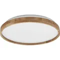 OSRAM LED-Deckenleuchte mit Holzring, 16 W, 3000 K, Dimmbar, EEK: E, 1000 lm, IP20, warmweiß - Braun