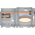 Osram Led-Deckenleuchte, Metall, Kunststoff, 6 cm, Lampen & Leuchten, Innenbeleuchtung, Leuchten nach Räumen, Schlafzimmerlampen