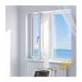 Fensterabdichtung Klimaanlage 300cm Weiß Reißverschluss Montage