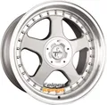 4x KESKIN KT 1 Klassik Silver Lip Polish (SLP) 8,5x18 ET30 5x100