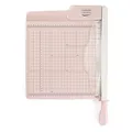 Vaessen Creative Papierschneider 30 cm Rosa - Guillotine Hebel- und Papierschneidemaschine für A4, A5 und A6 - Perfekt für DIY, Scrapbooking, Journaling, Karten Basteln und Handwerk