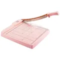 Vaessen Creative Tragebare Guillotine Hebelschneider 30,5cm - Rosa