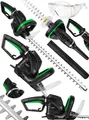 Elektro Heckenschere Heckentrimmer MalTec 1800W Schnittlänge 61cm robust  Grün