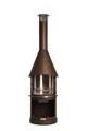 Buschbeck Edelstahl Gartengrillkamin Sydney Braun Metallic