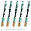 5er Set Detailing Brush - Wildschweinborsten Auto-Pinsel zur gründlichen Reinigung schwer zugänglicher Stellen 23cm