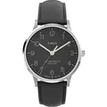 Herrenuhr TIMEX WATERBURY TW2V01500 Leder Schwarz