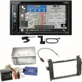Pioneer AVIC-Z730DAB Navigation Bluetooth Einbauset für Mercedes Viano Vito W639