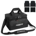 FOSOTO DSLR-Kameratasche Spiegelreflex Fototasche, Große XL Videokameara/Camc...