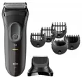 Braun Körperrasierer Braun 3000BT Shave&Style Series 3 Rasierer schwarz, Akku-Betrieb