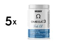 5 x Weider Omega 3 (90 Softgels) (124,94 EUR/kg)