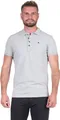 Diesel Herren Poloshirt Polohemd Polo Shirt Pique kurzarm Hemd Model: T-Heal, Farbe: Grau, Größe: S