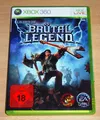 Brütal Legend Xbox 360 UNCUT PAL NEU Ungeöffnete Barcode-Sicherheitssiegel Rar
