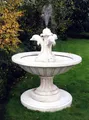 JVmoebel Gartenbrunnen Eleganter Steinguss Springbrunnen mit beruhigender Fontäne, (Artikel 1047), Made in Europa