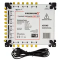 PremiumX 17/12 Multischalter SAT Switch Multiswitch 4 Satelliten 12 Teilnehmer