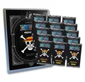 Panini Sammelkarte One Piece Karten - Anniversary Sammelkarten (2025), - 1 Mappe + 15 Booster