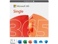 Microsoft 365 Single, 12 Monate für 1 Nutzer (5 Geräte), TB Cloudspeicher, Download Code - [Multiplattform]