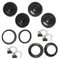 JBL Stage3 627 3 Ohm Lautsprecher Einbauset für Jetta Tiguan Touran vorne hinten