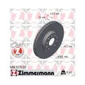 2x Bremsscheibe ZIMMERMANN 600.3271.20 passend für VAG