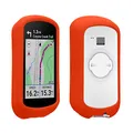 kwmobile Hülle kompatibel mit Garmin Edge Explore 2 - Silikon GPS Fahrrad Case Schutzhülle - in Orange