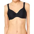 Triumph Damen BH Modern Soft+Cotton W, mit Bügel, ohne Polsterung, Verstellbare Träger, 95B, Schwarz