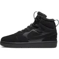 Nike COURT BOROUGH 2 Sneaker Kinder in black-black-black, Größe 40